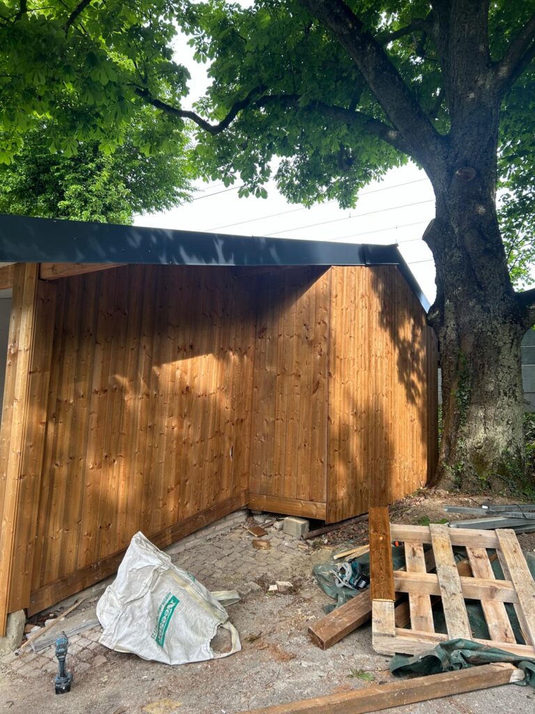 charpentier bardage garage melun